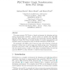 PLCTools: Graph Transformation Meets PLC Design