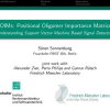 POIMs: positional oligomer importance matrices - understanding support vector machine-based signal detectors