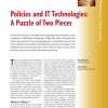 Policies and IT Technologies: A Puzzle of Two Pieces