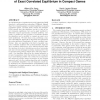 Polynomial-time computation of exact correlated equilibrium in compact games