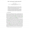 POP* and Semantic Labeling Using SAT