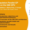 Population Parallel GP on the G80 GPU