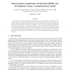 Postsynaptic modulation of electrical EPSP size investigated using a compartmental model