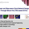 Power and slew-aware clock network design for through-silicon-via (TSV) based 3D ICs