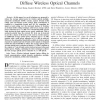 Power reduction techniques for multiple-subcarrier modulated diffuse wireless optical channels