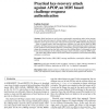 Practical key-recovery attack against APOP, an MD5-based challenge-response authentication