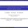Practical Zero-Knowledge Proofs for Circuit Evaluation