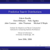 Predictive search distributions