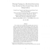 Principal Typings in a Restricted Intersection Type System for Beta Normal Forms with De Bruijn Indices