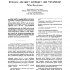 Privacy-Invasive Software and Preventive Mechanisms