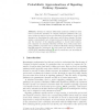 Probabilistic Approximations of Signaling Pathway Dynamics