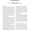 Probabilistic congestion model considering shielding for crosstalk reduction