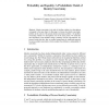 Probability and Equality: A Probabilistic Model of Identity Uncertainty