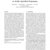 Probability type inference for flexible approximate programming