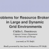 Problems for Resource Brokering in Large and Dynamic Grid Environments