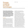 Process modeling for future technologies
