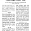 Process Variation Aware SRAM/Cache for aggressive voltage-frequency scaling