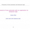 Products of Tree Automata with an Application to Temporal Logic