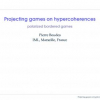Projecting Games on Hypercoherences