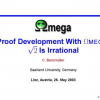 Proof Development with OMEGA