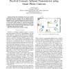 Proof-of-Concept: Infrared Transmission Using Smart Phone Cameras