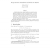 Proper gromov transforms of metrics are metrics