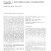Properties of Gauss Digitized Shapes and Digital Surface Integration