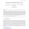 Protocol Composition Logic (PCL)