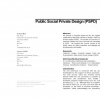 Public social private design (PSPD)