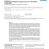Publishing perishing? Towards tomorrow's information architecture