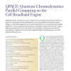 QPACE: Quantum Chromodynamics Parallel Computing on the Cell Broadband Engine