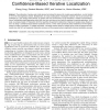 Quality of Trilateration: Confidence Based Iterative Localization