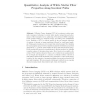 Quantitative Analysis of White Matter Fiber Properties along Geodesic Paths