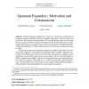 Quantum Expanders: Motivation and Constructions