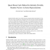 Quasi-Monte Carlo Method for Infinitely Divisible Random Vectors via Series Representations
