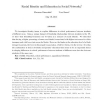 Racial identity and education in social networks