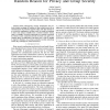 Random Beacon for Privacy and Group Security