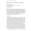 Random Factors in IOI 2005 Test Case Scoring