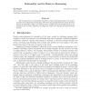 Rationality and its Roles in Reasoning (Extended Abstract)