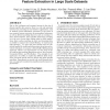 Real-time data pre-processing technique for efficient feature extraction in large scale datasets