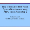 Real-Time Embedded Vision System Development Using AIBO Vision Workshop 2