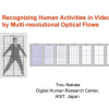 Recognizing Human Activities in Video by Multi-resolutional Optical Flows
