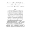 Recovering risk-neutral probability density functions from options prices using cubic splines and ensuring nonnegativity