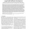 Reducing Inspection Interval in Large-Scale Software Development