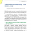Reflective Software Engineering - From MOPS to AOSD