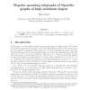 Regular Spanning Subgraphs of Bipartite Graphs of High Minimum Degree