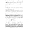 Regularity of Interval Matrices and Theorems of the Alternatives