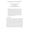 Regularization of 3D Cylindrical Surfaces