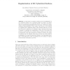 Regularization of 3D Cylindrical Surfaces