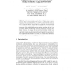 Regulatory Network Reconstruction Using Stochastic Logical Networks